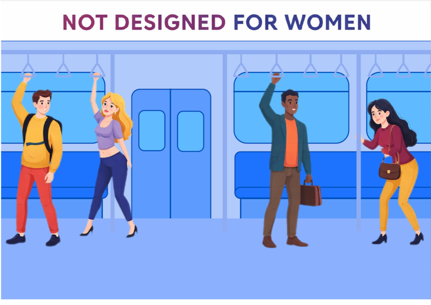 Not designed for women Not designed for women